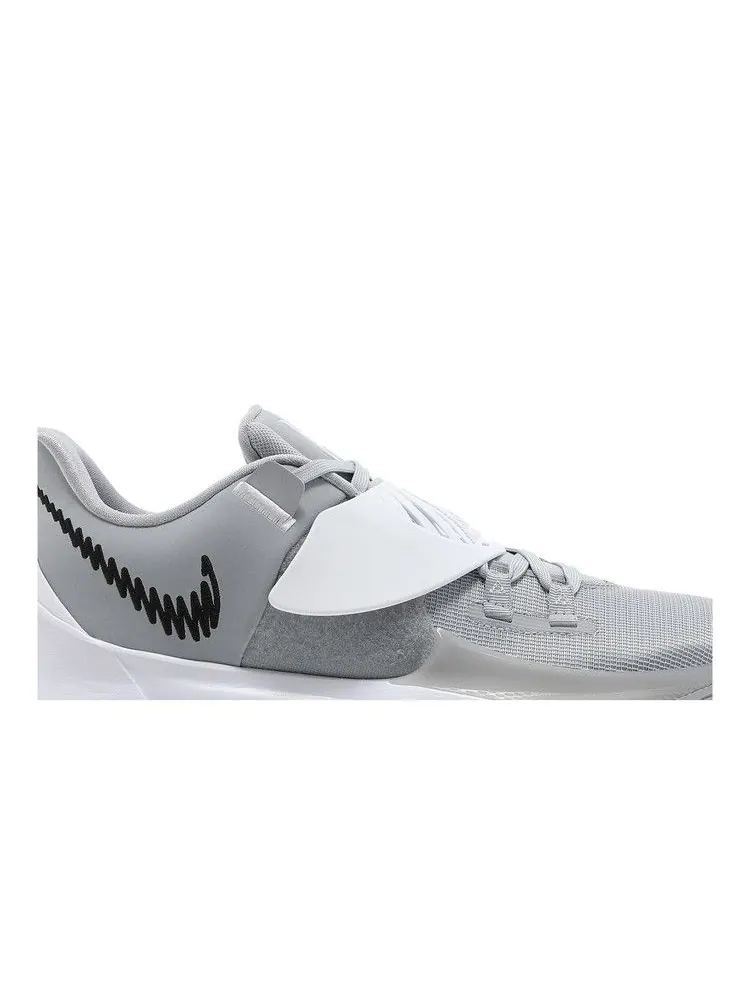 Кроссовки Nike Kyrie Low 3 TB 'Wolf Grey' — изображение 3 из 9, серый/черный/белый