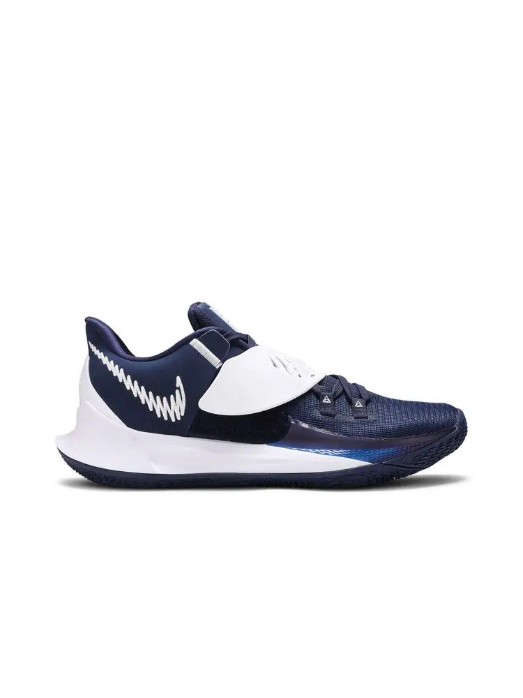 Кроссовки Nike Kyrie Low 3 TB 'Midnight Navy' — изображение 2 из 9, темно-синий/белый/белый