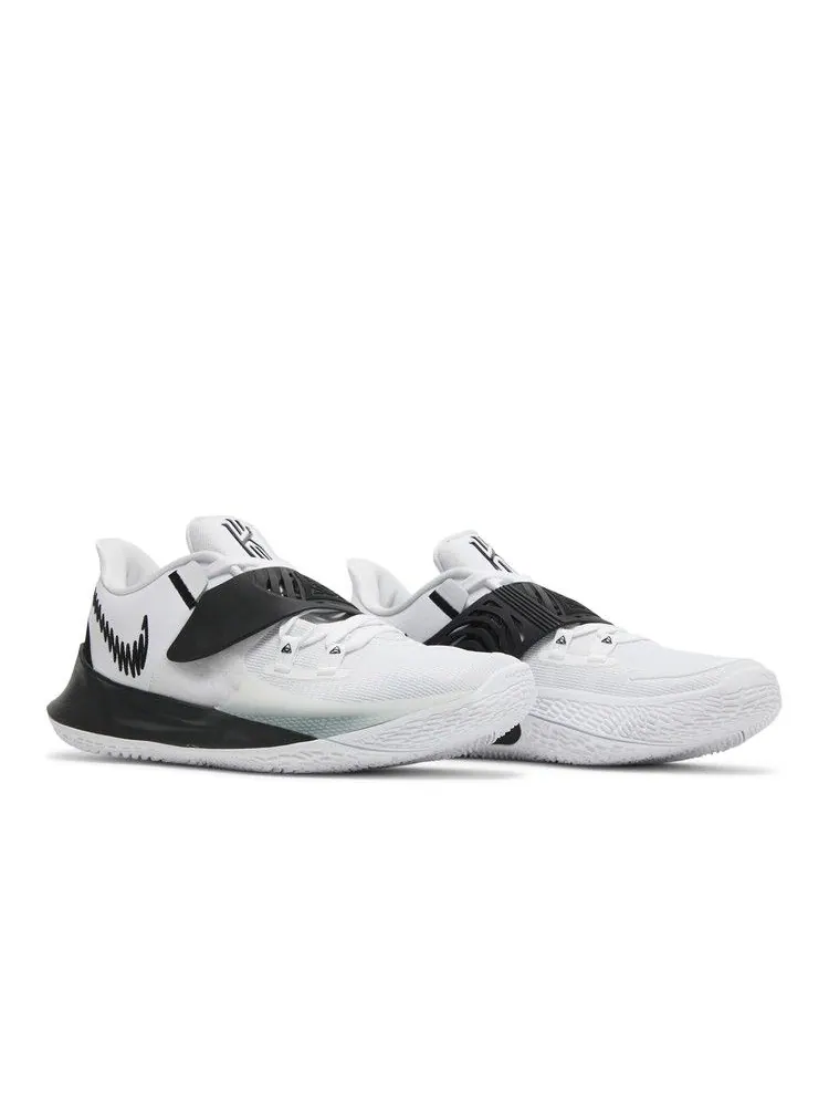Кроссовки Nike Kyrie Low 3 TB 'White Black' — изображение 9 из 9, белый/черный/черный