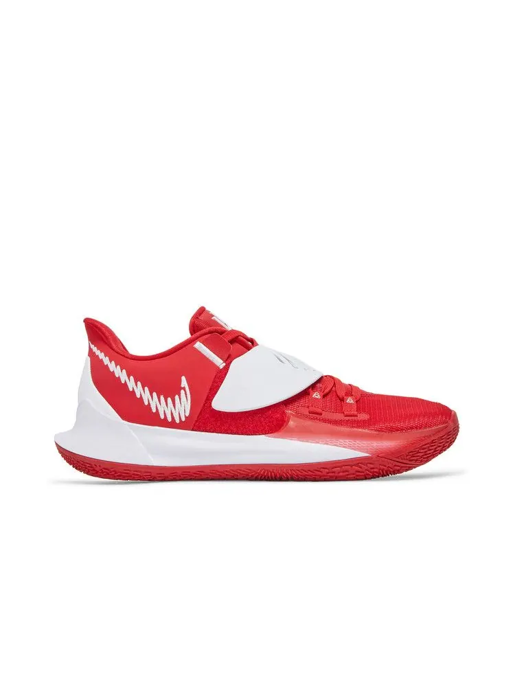 Кроссовки Nike Kyrie Low 3 TB 'University Red' — изображение 2 из 9, красный/белый/белый