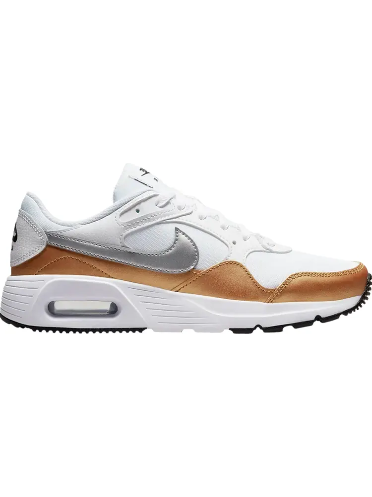 Кроссовки Nike Wmns Air Max SC 'White Metallic Gold' — изображение 1 из 1, белый