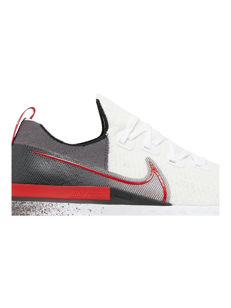 Кроссовки Nike React Infinity Run Flyknit 'White University Red' — изображение 3 из 9