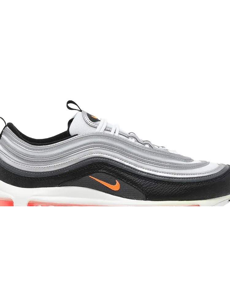 Кроссовки Nike Air Max 97 'Black Orange' — изображение 2 из 8, черный