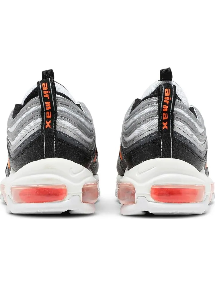 Кроссовки Nike Air Max 97 'Black Orange' — изображение 6 из 8, черный