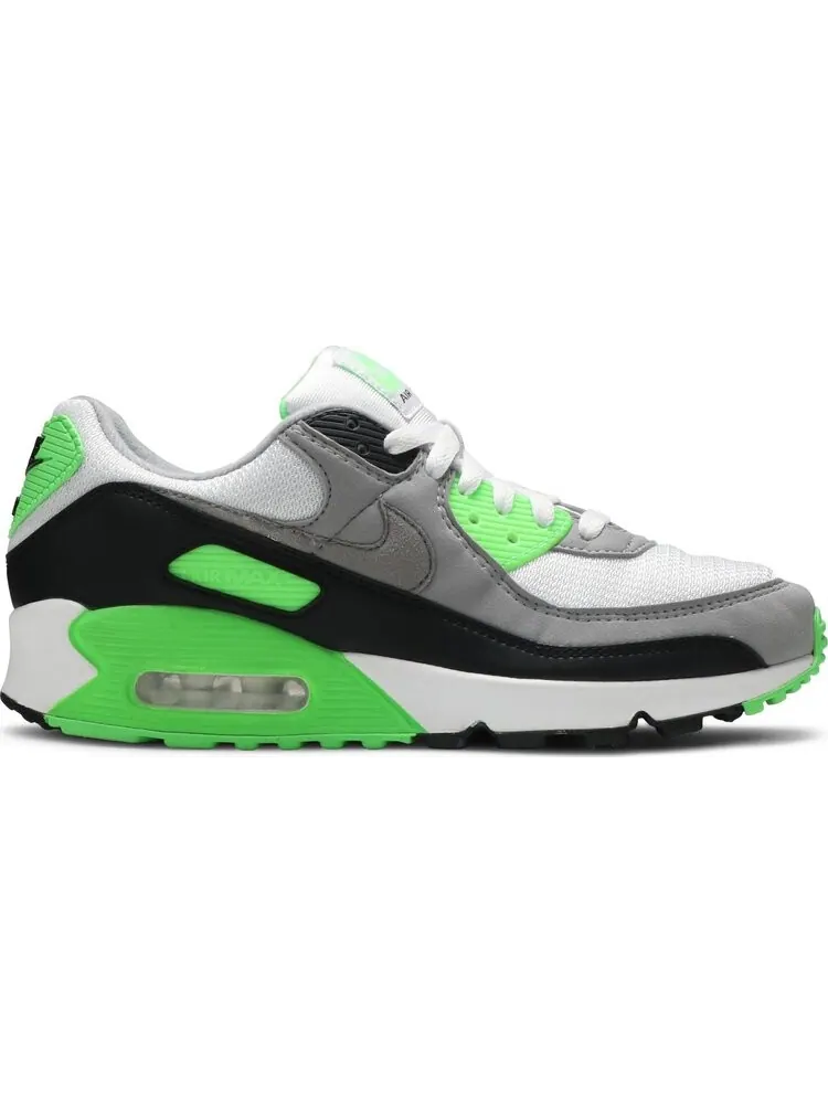 Кроссовки Nike Air Max 90 'Lime' — изображение 1 из 8, белый