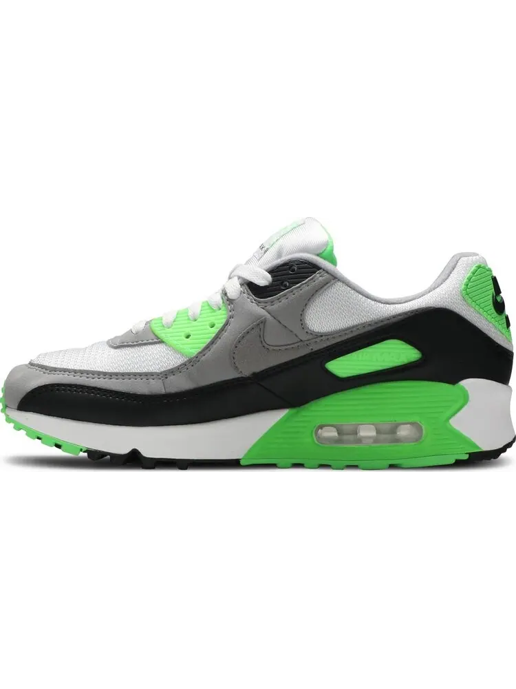 Кроссовки Nike Air Max 90 'Lime' — изображение 3 из 8, белый