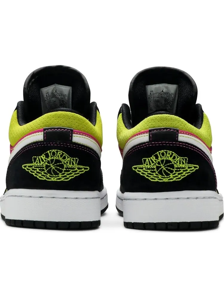 Кроссовки Air Jordan 1 Low Spray Paint — изображение 6 из 8, черный