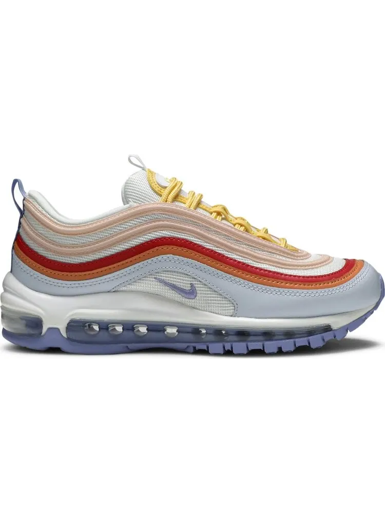 Кроссовки Nike Wmns Air Max 97 'Grey Light Thistle' — изображение 1 из 7, мульти