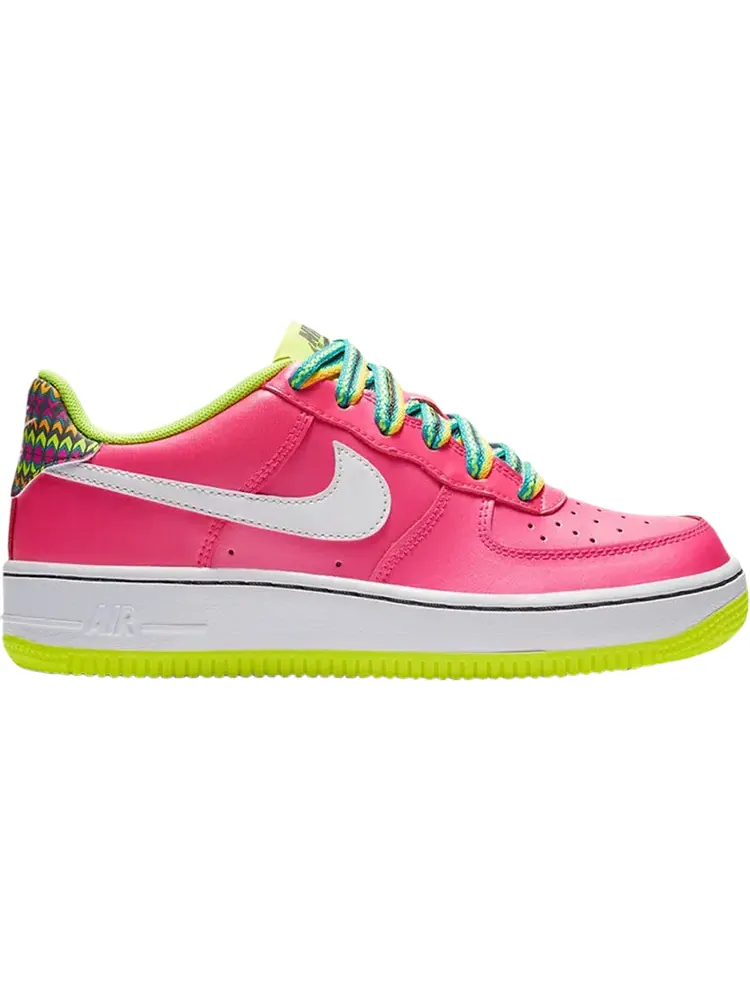 Кроссовки Nike Air Force 1 GS 'Pink Blast Volt' — изображение 1 из 1, розовый