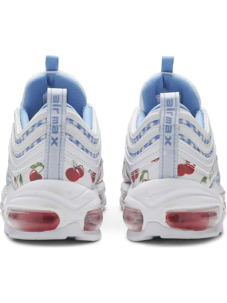 Кроссовки Nike Air Max 97 GS SE 'Cherry Picnic' — изображение 5 из 7, белый