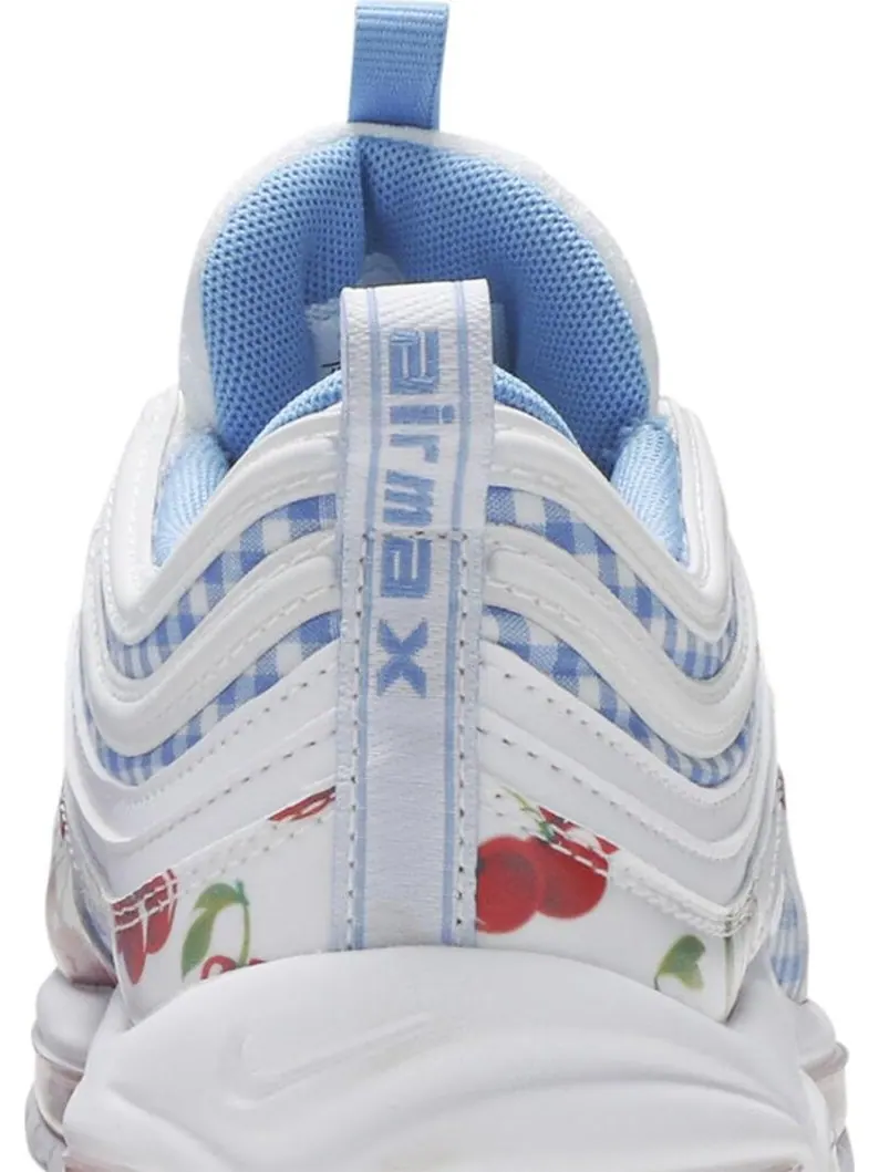 Кроссовки Nike Air Max 97 GS SE 'Cherry Picnic' — изображение 6 из 7, белый