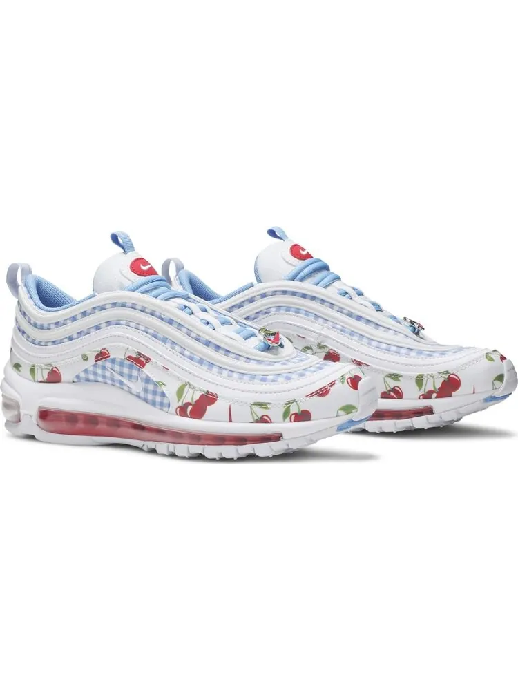 Кроссовки Nike Air Max 97 GS SE 'Cherry Picnic' — изображение 7 из 7, белый