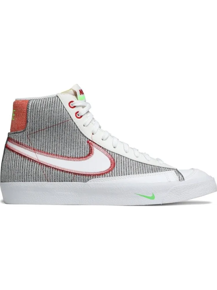 Кроссовки Nike Blazer Mid '77 'Recycled Jerseys Pack' — изображение 1 из 8, серый