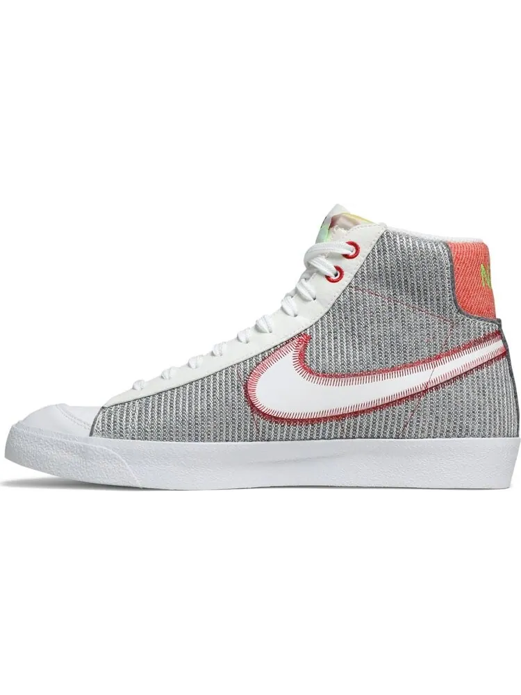 Кроссовки Nike Blazer Mid '77 'Recycled Jerseys Pack' — изображение 3 из 8, серый