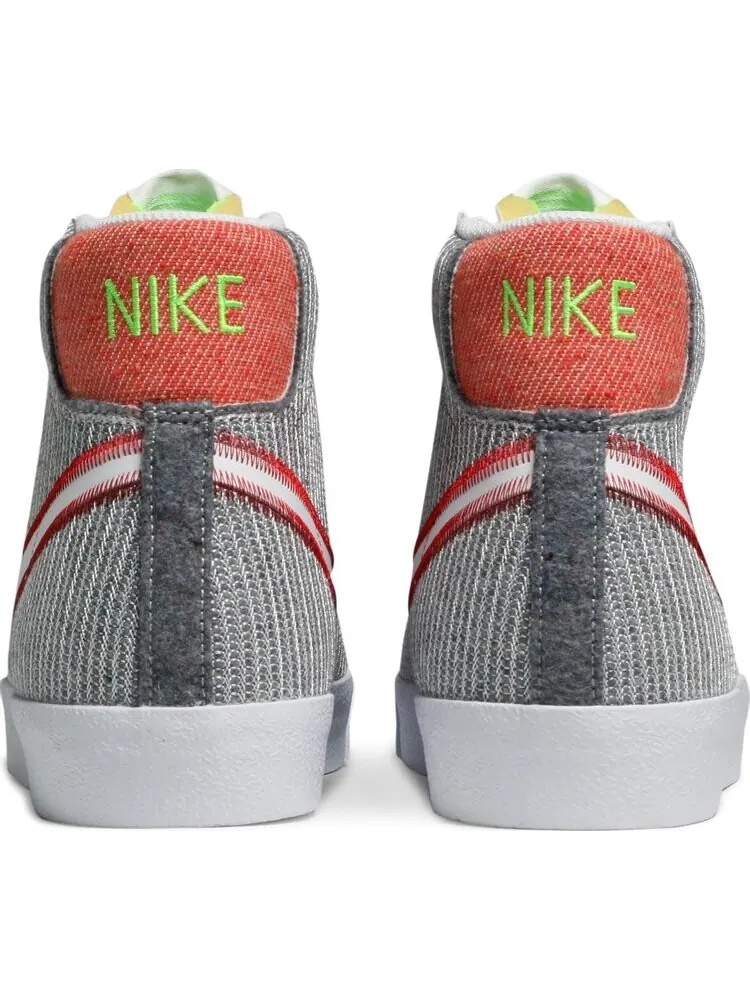 Кроссовки Nike Blazer Mid '77 'Recycled Jerseys Pack' — изображение 6 из 8, серый