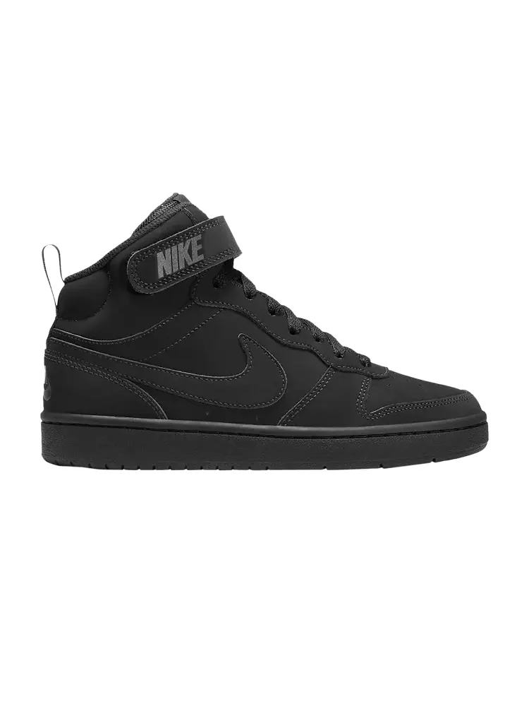 Кроссовки Nike Court Borough Mid 2 GS — изображение 1 из 1, черный
