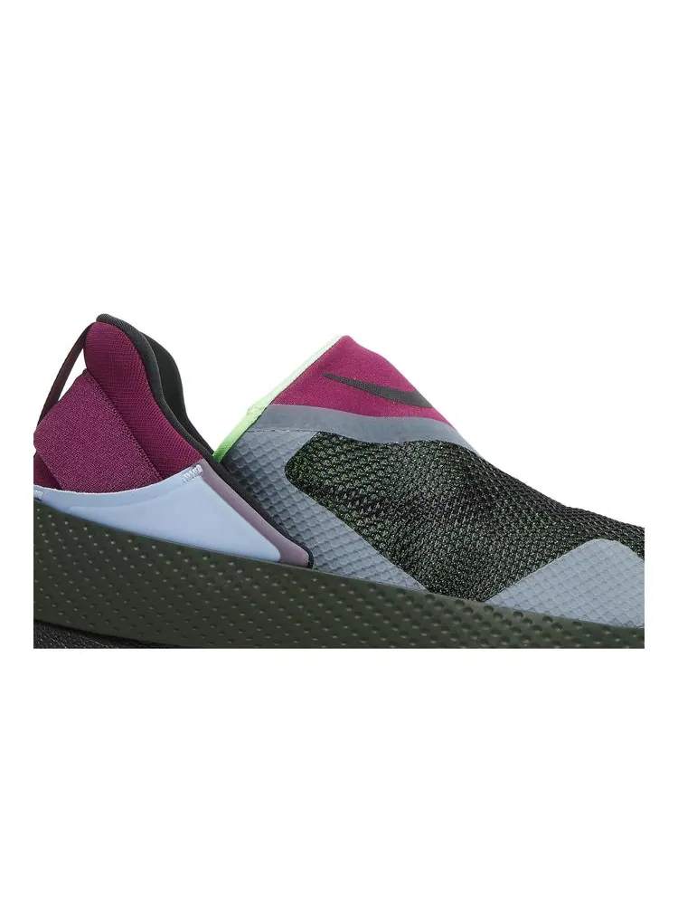 Кроссовки GO FlyEase 'Black Lime Glow' — изображение 2 из 8, черный