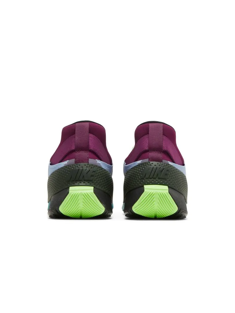 Кроссовки GO FlyEase 'Black Lime Glow' — изображение 6 из 8, черный
