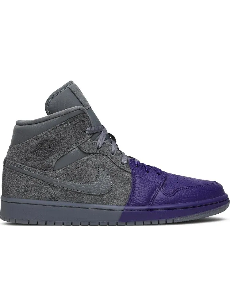 Кроссовки Sheila Rashid x Air Jordan 1 Mid UNITE — изображение 1 из 8, фиолетовый