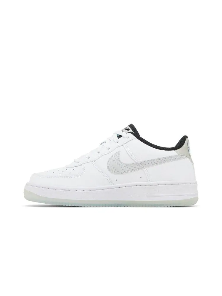 Кроссовки Nike Air Force 1 LV8 KSA GS 'White Glacier Blue' — изображение 4 из 9, белый/белый/синий