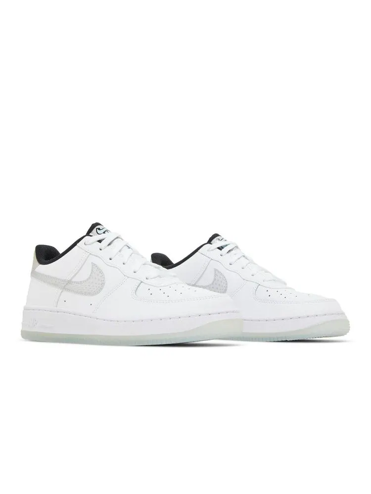 Кроссовки Nike Air Force 1 LV8 KSA GS 'White Glacier Blue' — изображение 9 из 9, белый/белый/синий