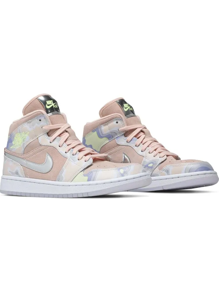 Кроссовки Wmns Air Jordan 1 Mid SE P(HER)SPECTIVE — изображение 8 из 8, фиолетовый