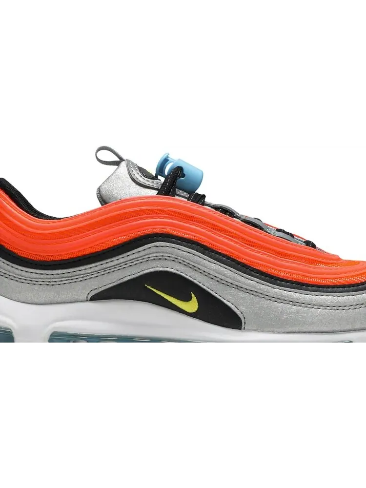 Кроссовки Nike Air Max 97 GS 'Sky Nike' — изображение 2 из 8, серебряный