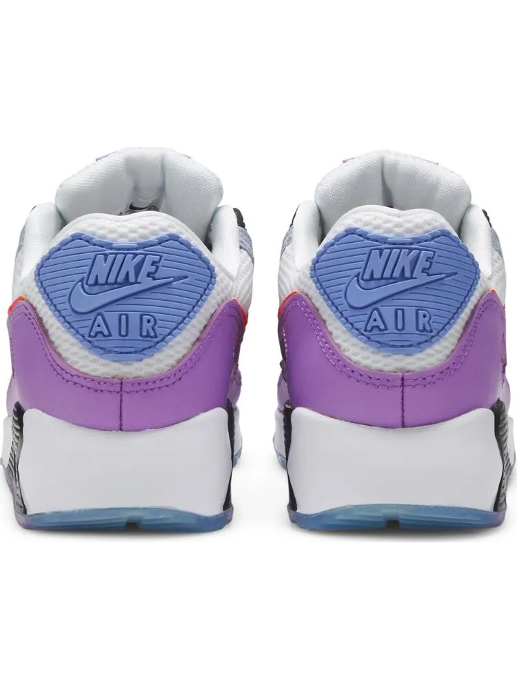 Кроссовки Nike Wmns Air Max 90 'Carnival' — изображение 6 из 8, белый