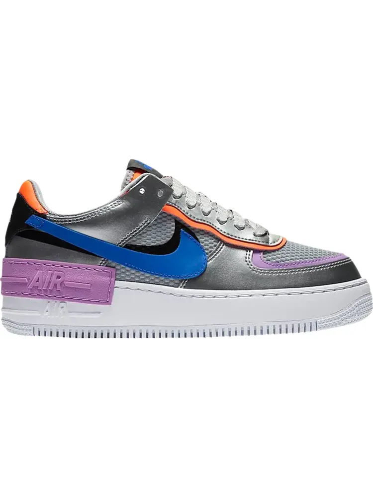 Кроссовки Nike Wmns Air Force 1 Shadow 'Metallic Silver' — изображение 1 из 1, серебряный