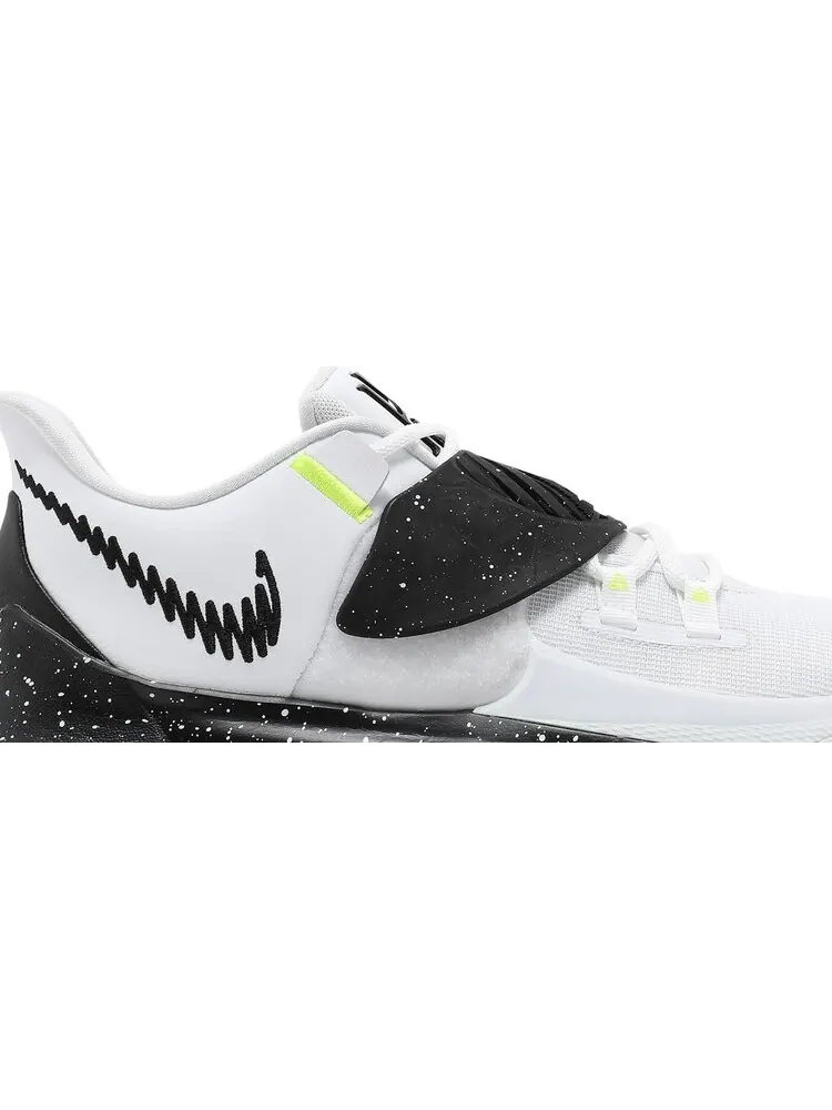 Кроссовки Nike Kyrie Low 3 Team 'White Black' — изображение 2 из 8, белый