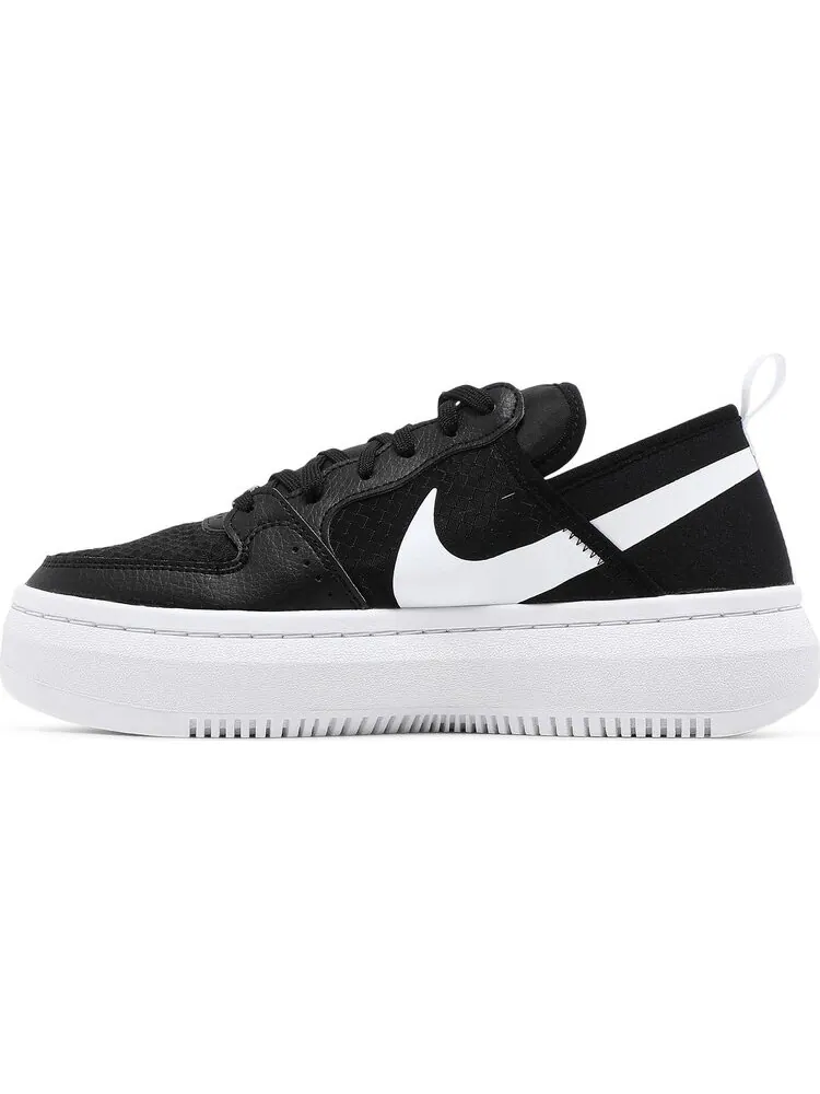 Кроссовки Nike Wmns Court Vision Alta TXT 'Black White' — изображение 6 из 8, черный