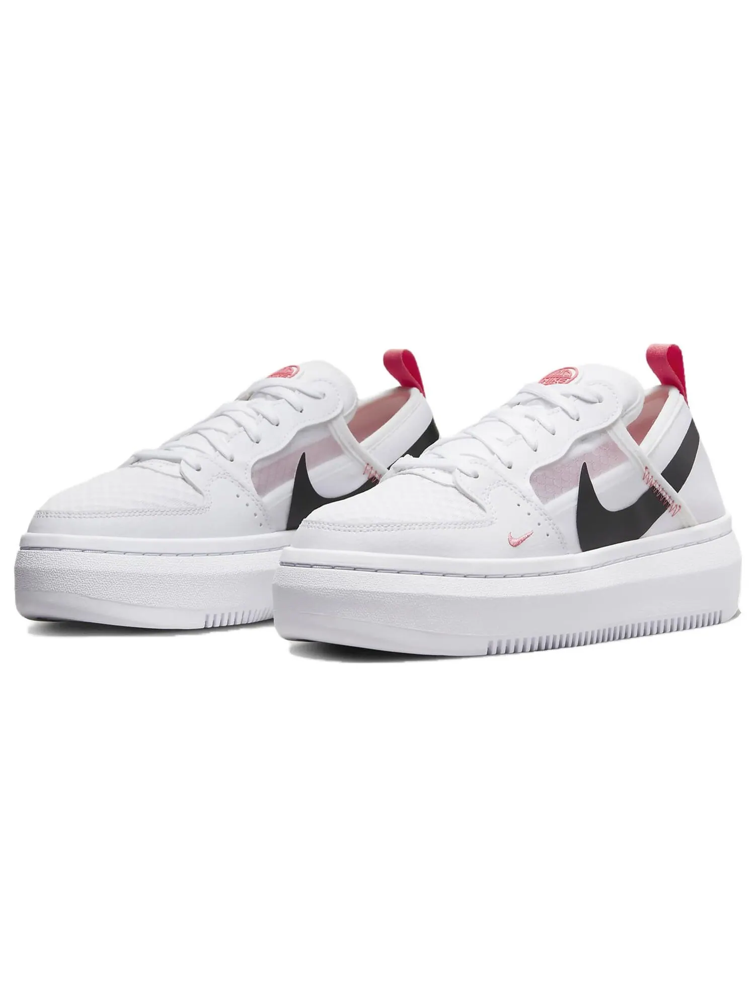 Кроссовки Nike Wmns Court Vision Alta TXT 'White Sea Coral' — изображение 2 из 6, белый