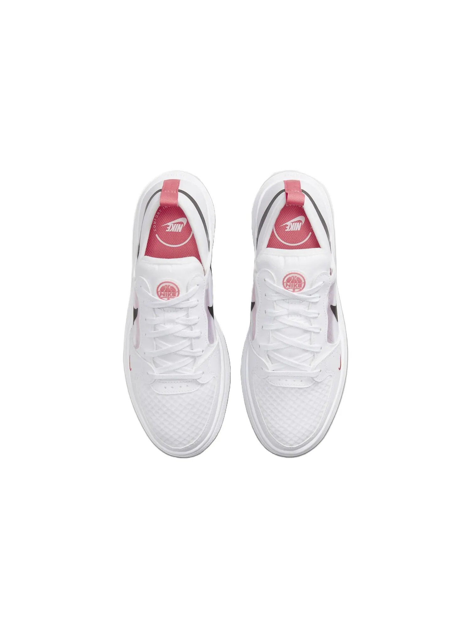 Кроссовки Nike Wmns Court Vision Alta TXT 'White Sea Coral' — изображение 3 из 6, белый