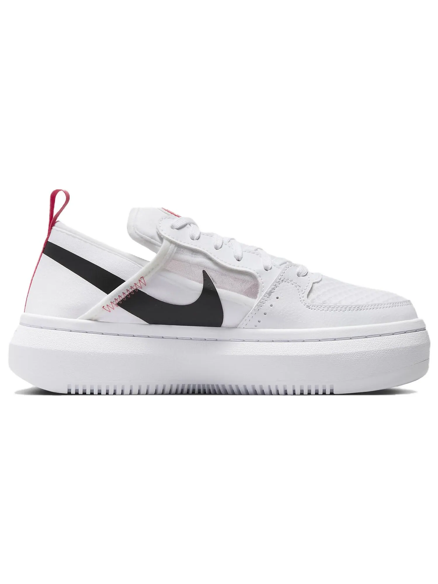 Кроссовки Nike Wmns Court Vision Alta TXT 'White Sea Coral' — изображение 6 из 6, белый