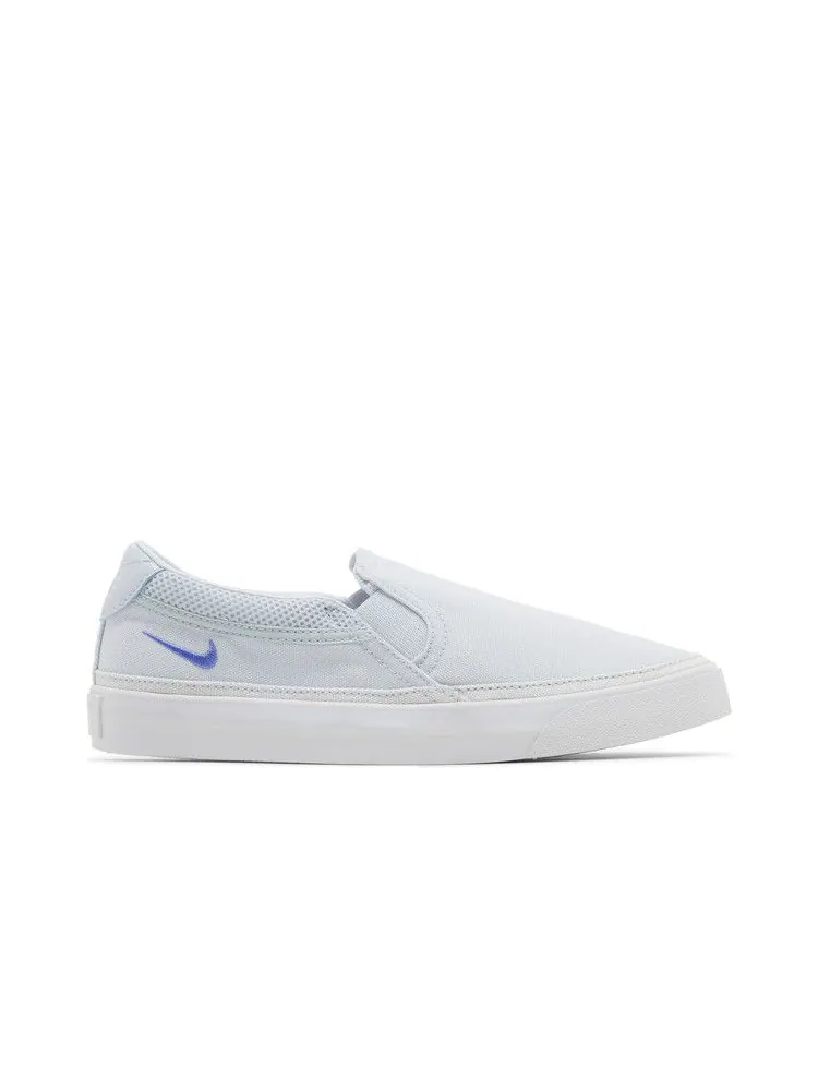 Слипоны Nike Wmns Court Legacy Slip-On 'Football Grey' — изображение 2 из 9, серый