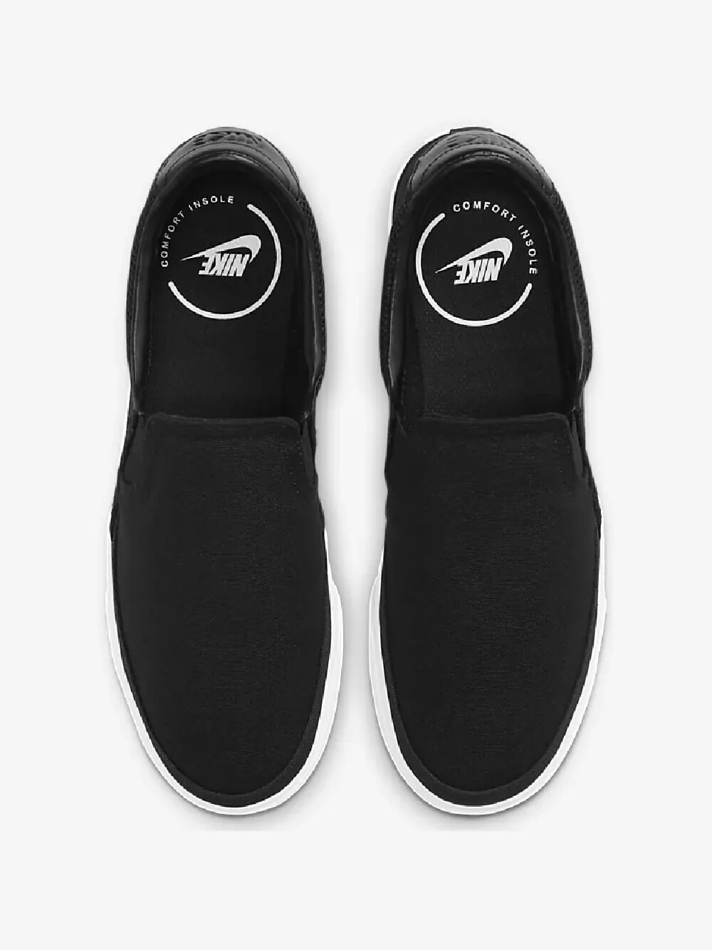 Слипоны Nike Court Legacy — изображение 3 из 8, белый/черный