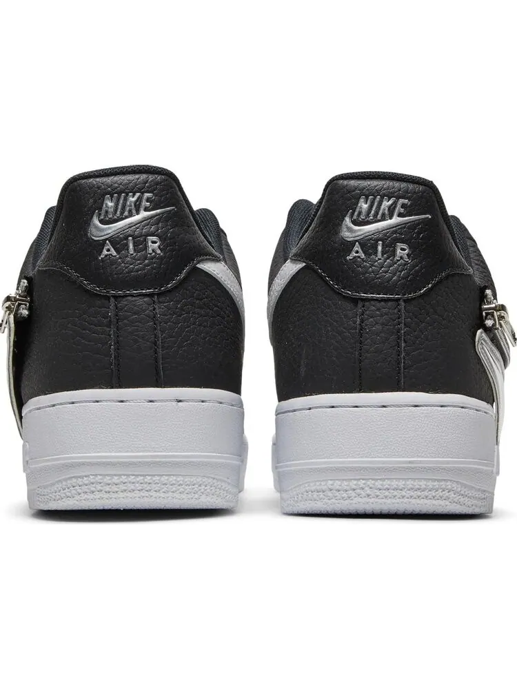 Кроссовки Nike Air Force 1 '07 Premium 'Silver Swoosh' — изображение 6 из 8, черный