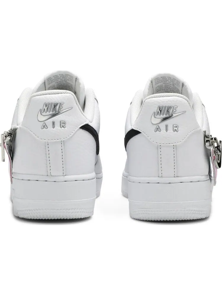 Кроссовки Nike Air Force 1 '07 Premium 'Zip Swoosh - White' — изображение 6 из 8, белый