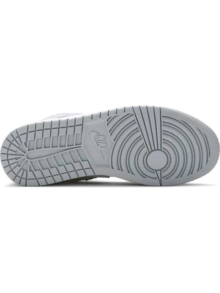 Кроссовки Air Jordan 1 High Switch Light Smoke Grey — изображение 4 из 8, зеленый