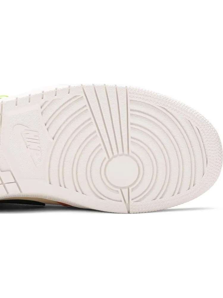 Кроссовки Air Jordan 1 High Switch Pink Volt — изображение 5 из 8, розовый