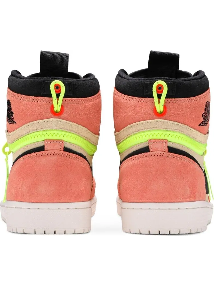 Кроссовки Air Jordan 1 High Switch Pink Volt — изображение 6 из 8, розовый