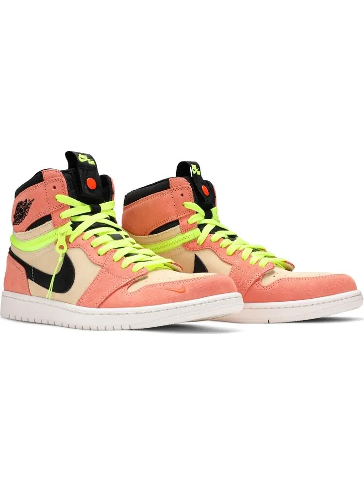 Кроссовки Air Jordan 1 High Switch Pink Volt — изображение 8 из 8, розовый