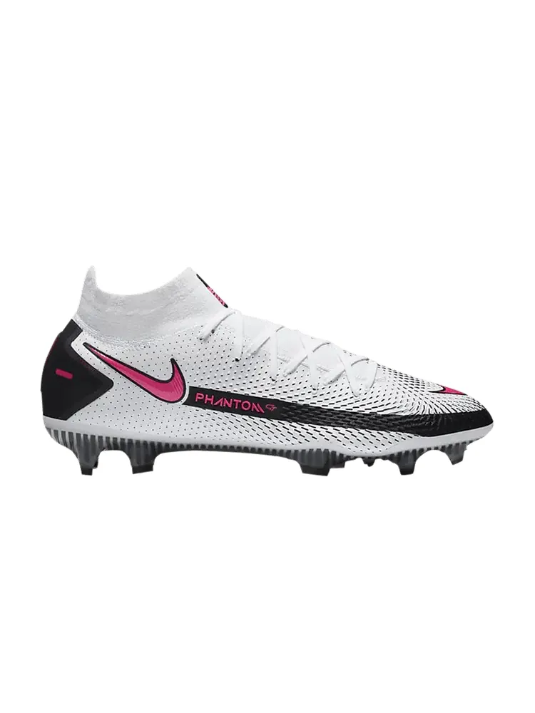 Кроссовки Phantom GT Elite DF FG 'White Pink Blast' — изображение 1 из 1, белый розовый