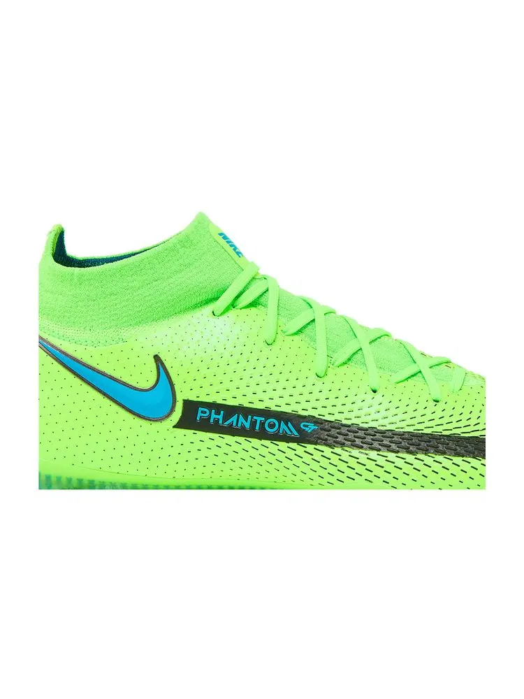 Кроссовки Phantom GT Elite DF FG 'Lime Glow' — изображение 2 из 8, лаймовый свечение