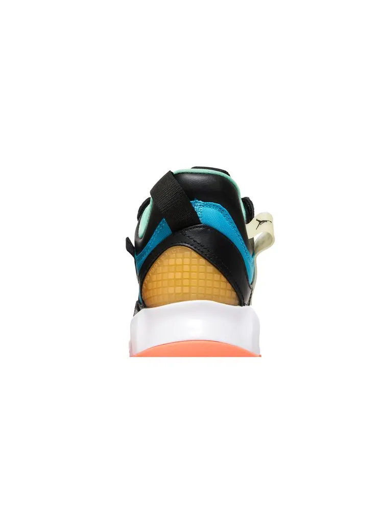 Кроссовки Jordan MA2 GS 'Black Light Blue Fury' — изображение 7 из 8, черный светлый синий