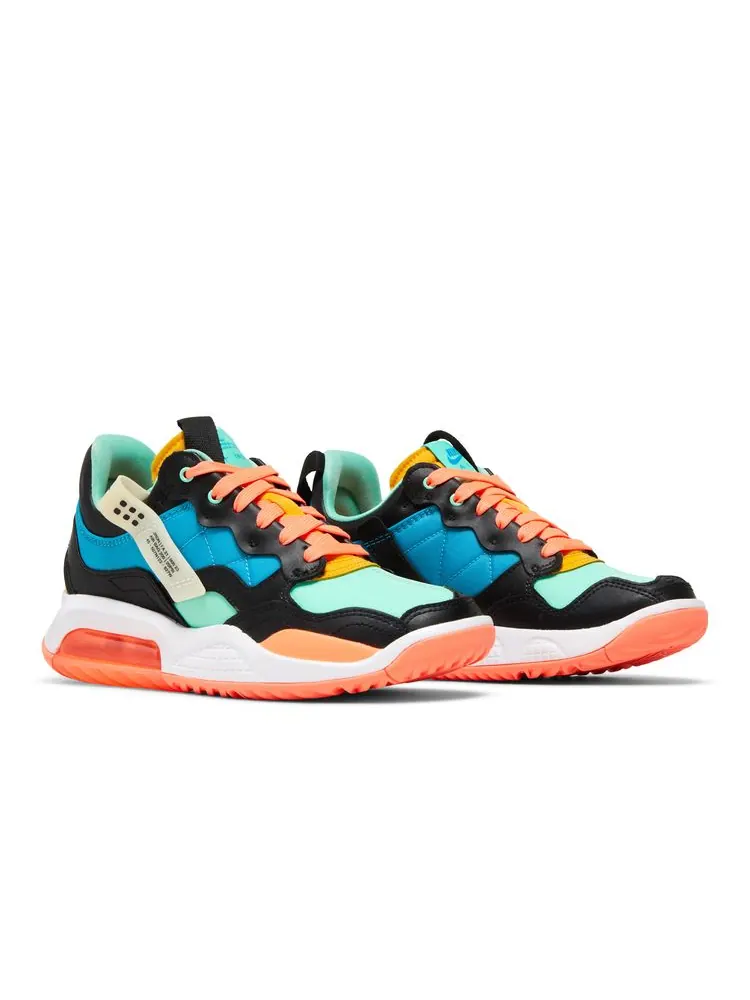 Кроссовки Jordan MA2 GS 'Black Light Blue Fury' — изображение 8 из 8, черный светлый синий