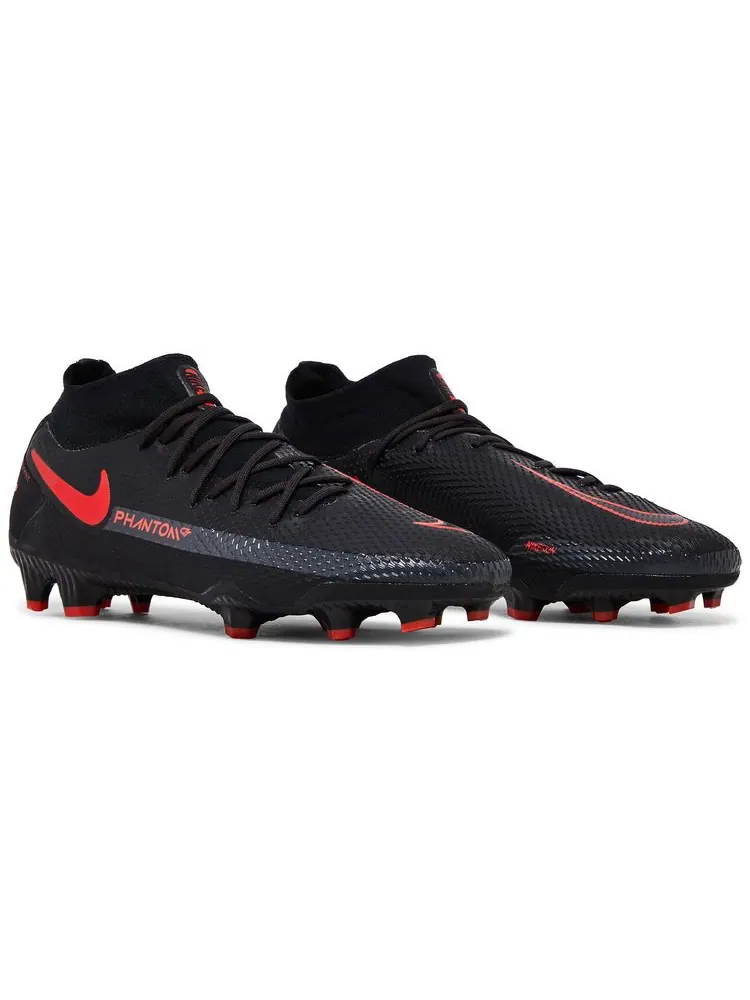 Кроссовки Nike Phantom GT Pro DF FG 'Black Chile Red' — изображение 8 из 8, черный