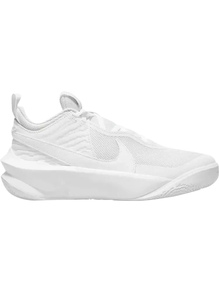Кроссовки Nike Team Hustle D10 GS 'White Photon Dust' — изображение 1 из 1, белый