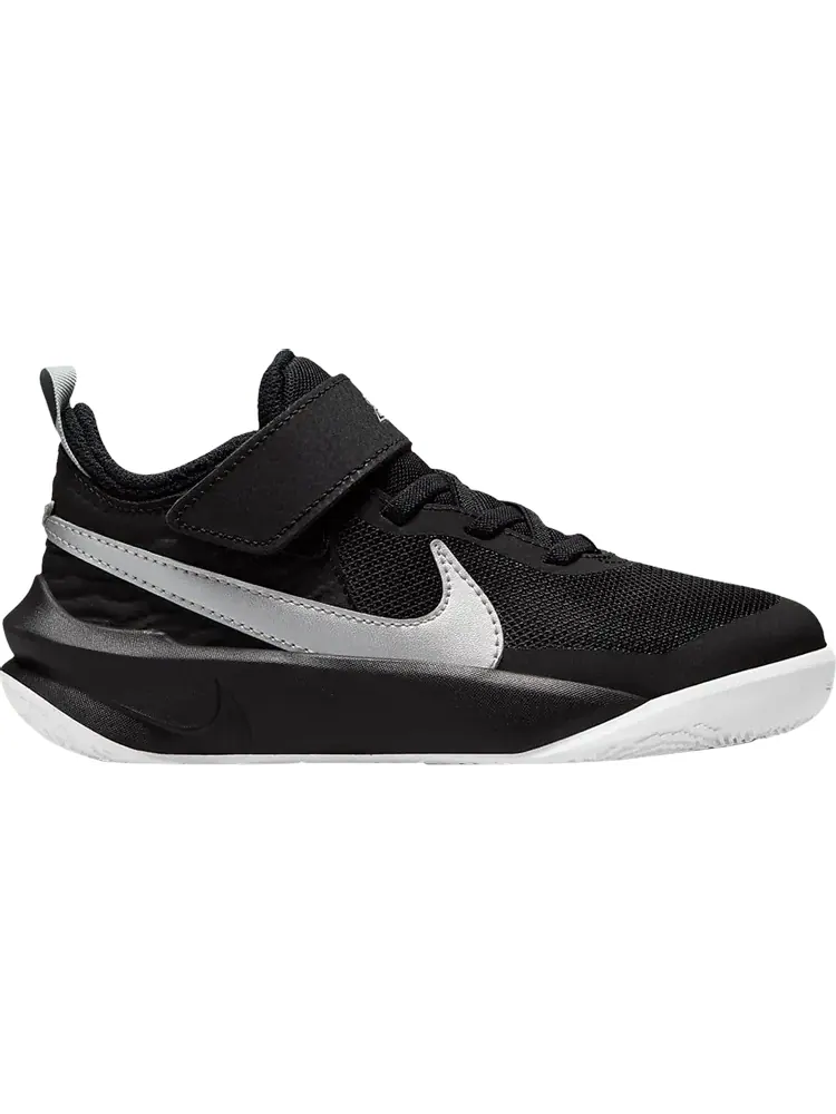 Кроссовки Nike Team Hustle D10 PS 'Black Metallic Silver' — изображение 1 из 1, черный