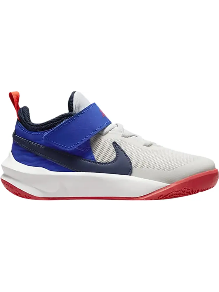Кроссовки Nike Team Hustle D10 PS 'White Game Royal' — изображение 1 из 1, белый